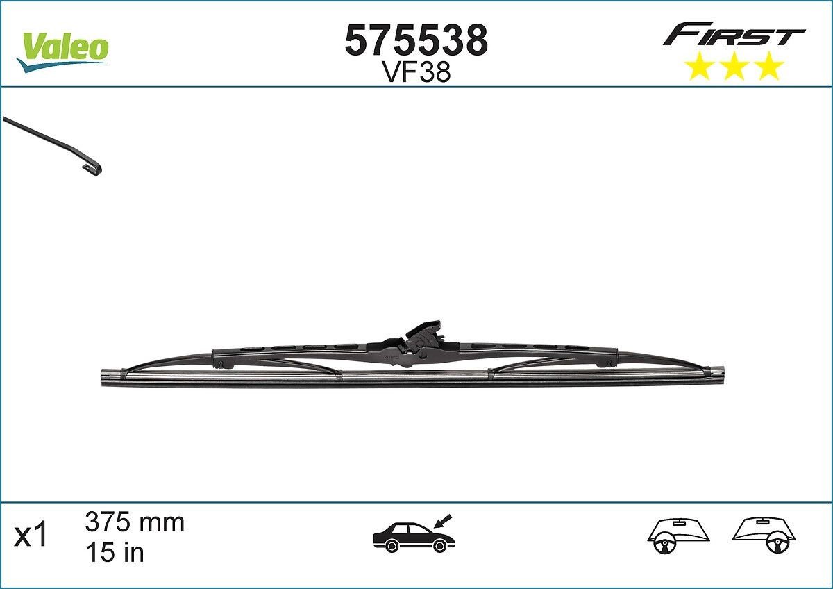 Balai Essuie-glace VALEO FIRST 375mm